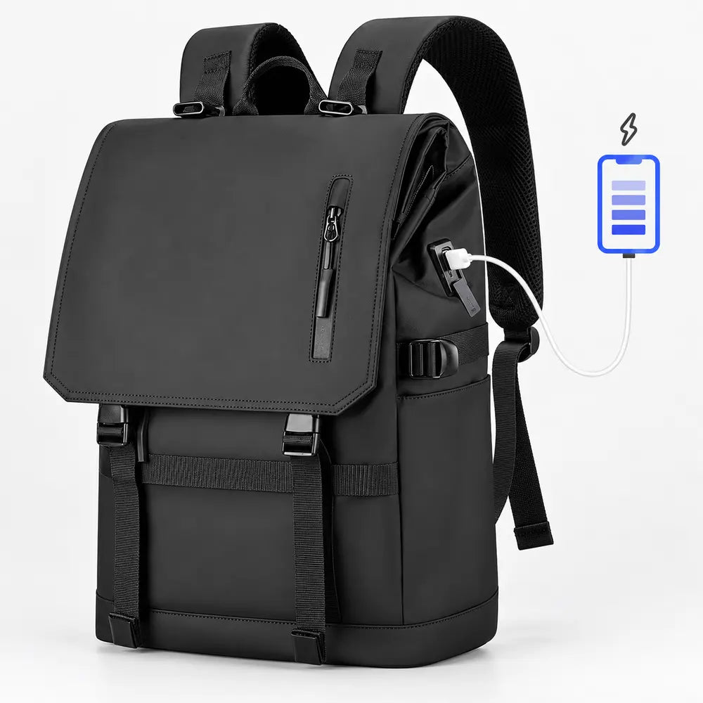 Port USB intégré du sac à dos ordinateur L’Urbain