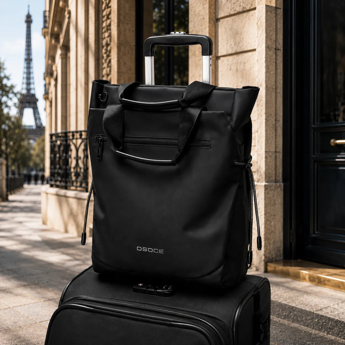 Le Tote — Tote bag ordinateur convertible en sac à dos
