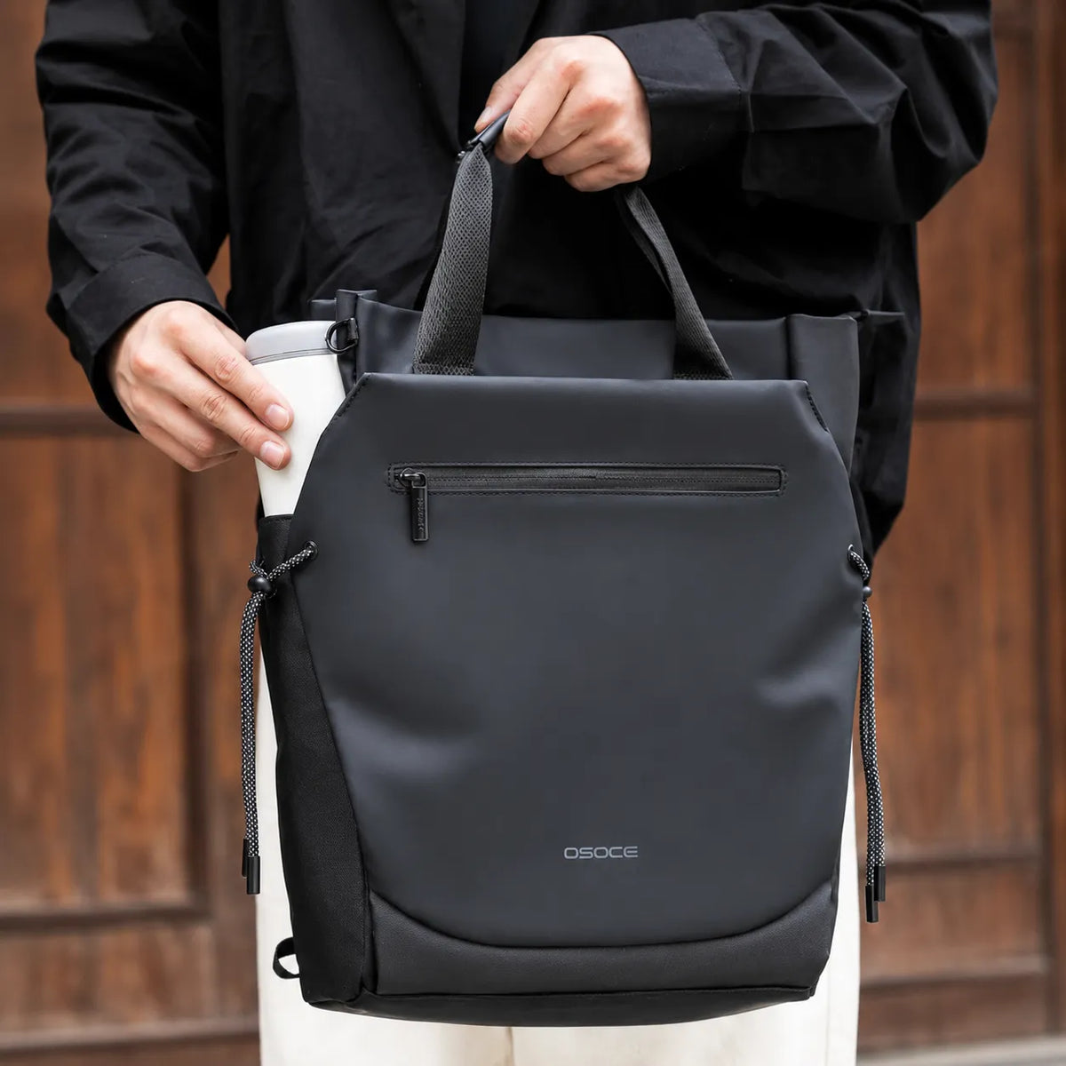 Le Tote — Tote bag ordinateur convertible en sac à dos