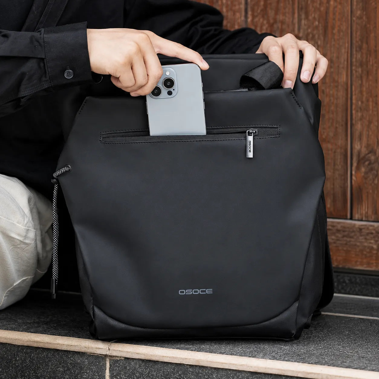 Le Tote — Tote bag ordinateur convertible en sac à dos