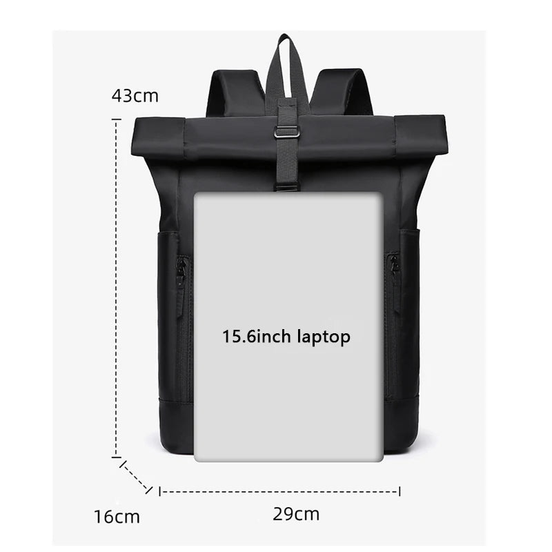 Le Sac Ordinateur Parfait — Roll Top 20-37L