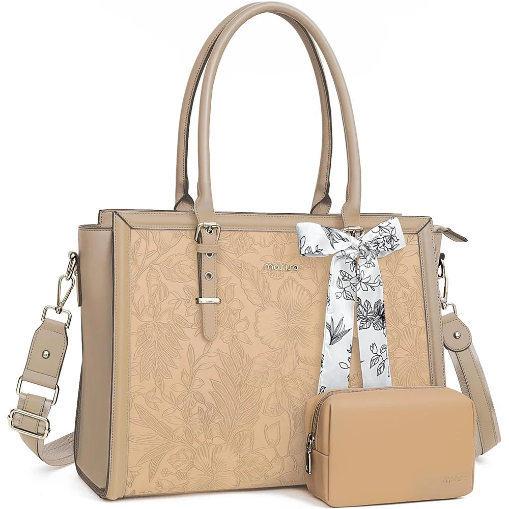 Sac ordinateur femme cuir 17 pouces