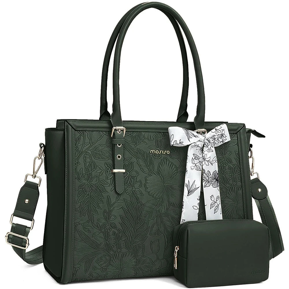 Sac ordinateur femme cuir 17 pouces