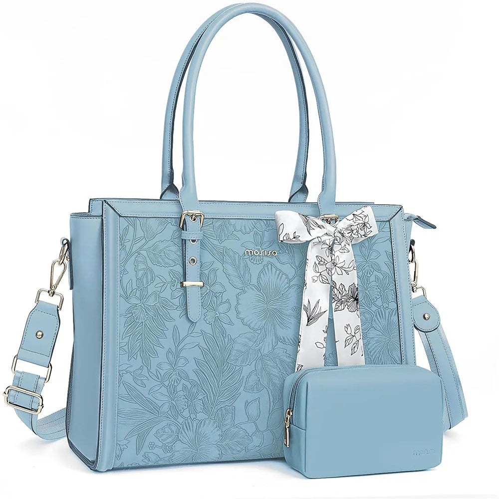 Sac ordinateur femme cuir 17 pouces