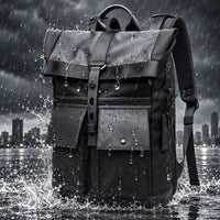 Matière déperlante du sac à dos ordinateur Le Business noir