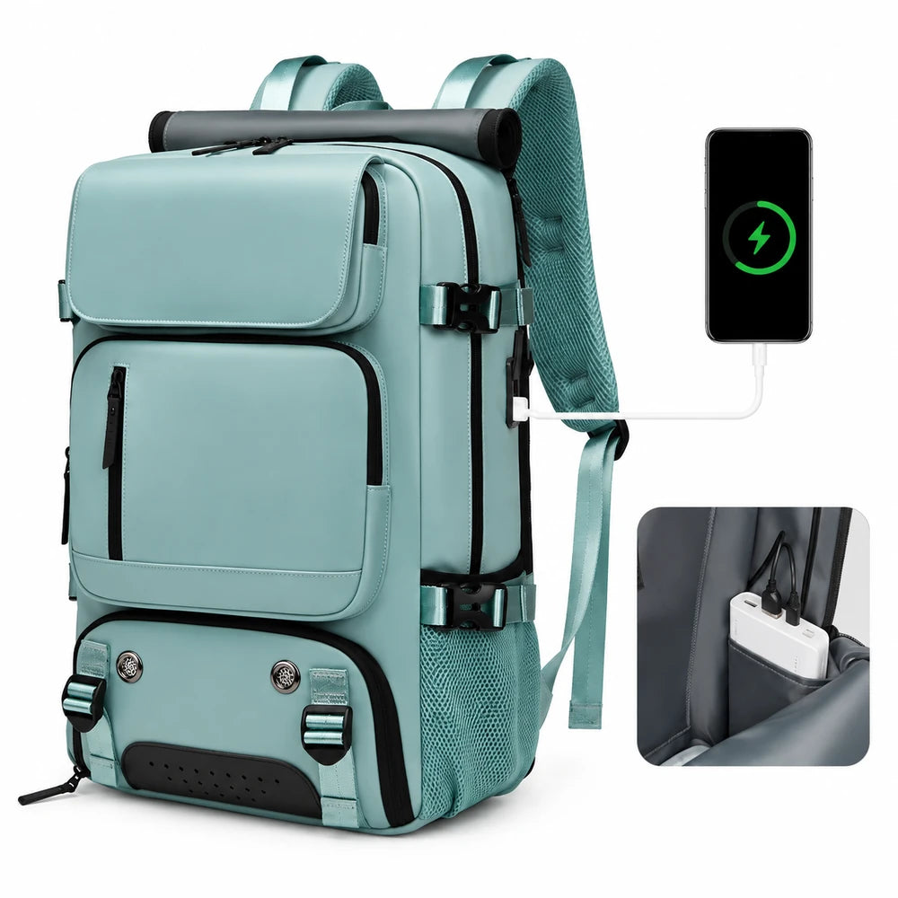 Port USB latéral du sac à dos voyage ordinateur L’Escapade Image
