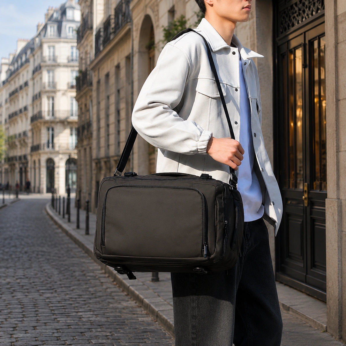 Le Transit — Sac ordinateur convertible 3-en-1