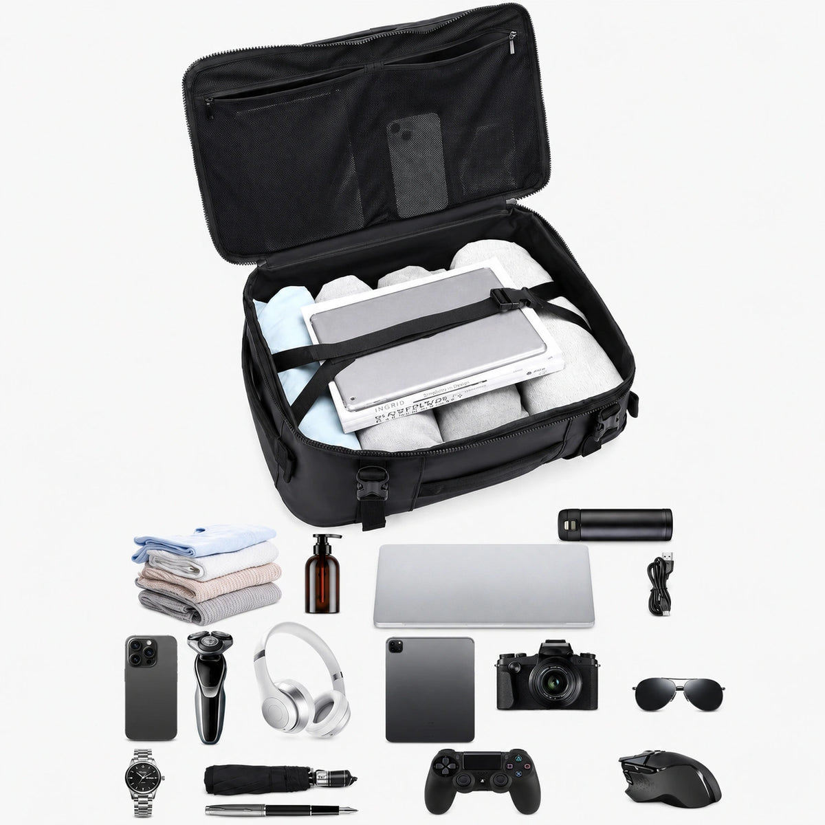 Le Transit — Sac ordinateur convertible 3-en-1