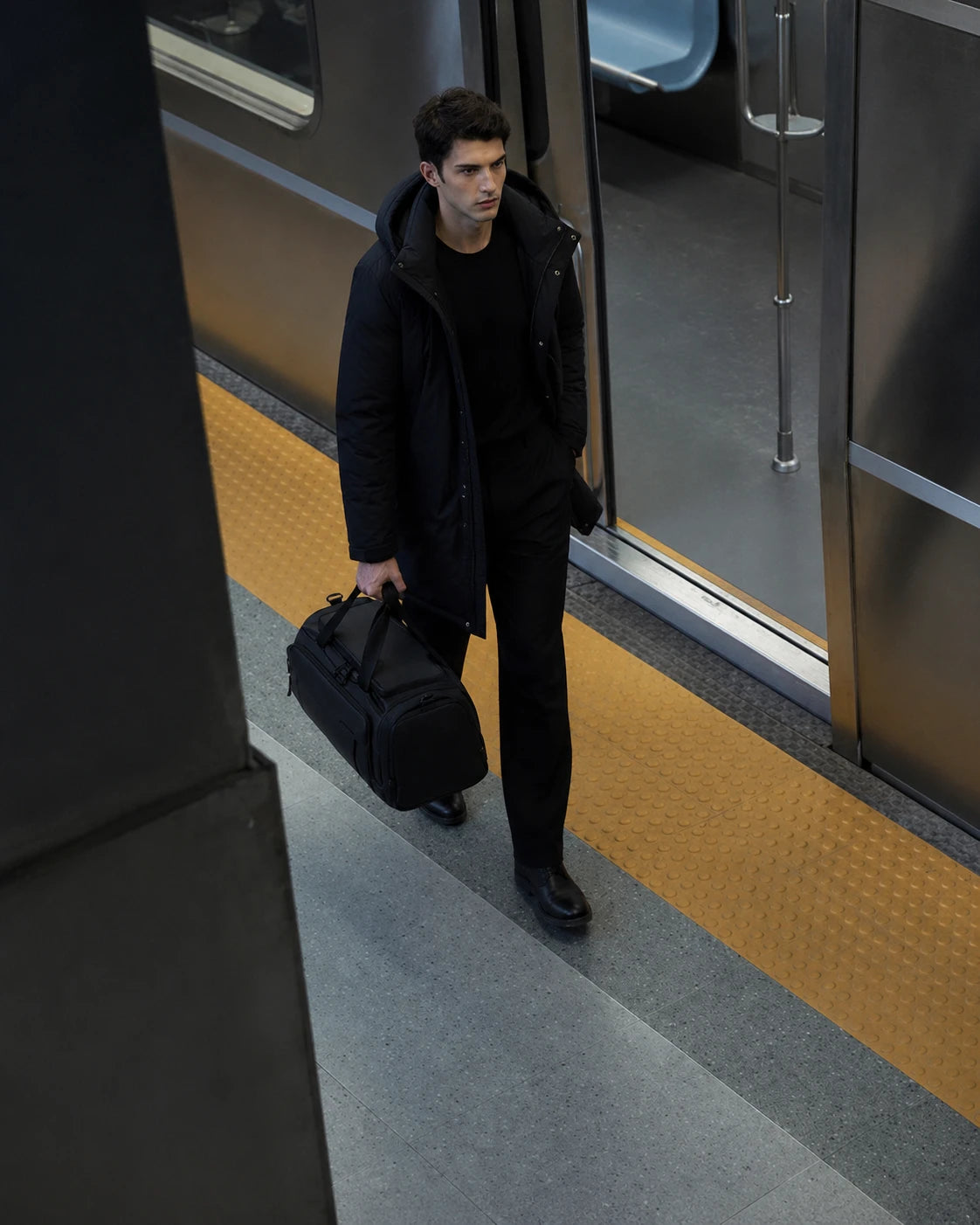 Le Voyage — Sac de voyage avec compartiment ordinateur